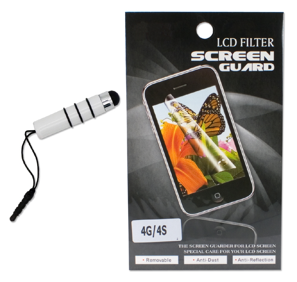 IS2M-WHPRO Stylus and Screen Protector