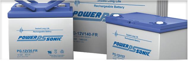 Power-Sonic PG Series Long Life Batteries