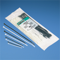 Cable Tie Assortment Pack for Indoor and Outdoor Use, PLT Ties