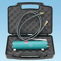 Crimp Tool, Pneumatic includes air hose and carrying case