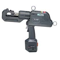 Battery Powered Hydraulic Crimping Tool, Die Type, 6 Ton, wit...