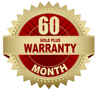 60 month Plus Gold warranty for Online SCR 6kVA