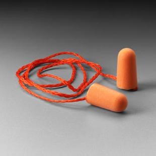 3M 1110 Corded Foam Earplugs