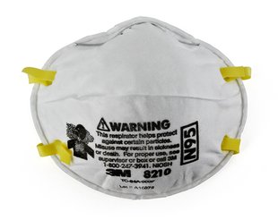 3M 8210 Particulate Respirator - Click Image to Close