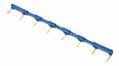 8-way jumper link for 48 Series / 95.03 & 95.05 sockets (blue)