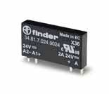 Solid State PCB/Plug-In Relay, SPST-NO 2A, 24V DC INPUT, 1.5 ...