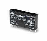 Solid State PCB/Plug-In Relay, SPST-NO 0.1A, 24V DC INPUT, 1....
