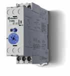 True Off-Delay/Multi-Voltage Timer, SPDT 5A, 24V-240V AC/DC coil