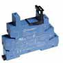 DIN-Rail screw terminal (Box Clamp) socket for 41.52 Series rela