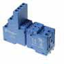 DIN -Rail/Panel mount screw terminal (Box Clamp) socket for 5...