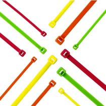 Cable Tie, 11.5"L (292mm) Standard, Nylon, Fluorescent Green Cable Tie, 11.5"L (292mm) Standard, Nylon, Fluorescent Green