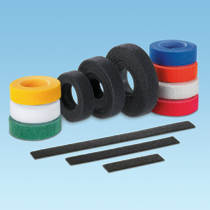 Hook & Loop Tie, Strip, 12.0"L (305mm), .75"W (19.1mm), Black Hook & Loop Tie, Strip, 12.0"L (305mm), .75"W (19.1mm), Black