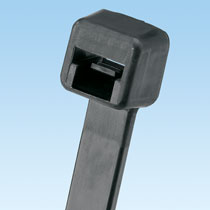 Cable Tie, 3.9"L (99mm), Miniature, Heat Stabilized, Black