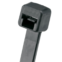 Cable Tie, 3.9"L (99mm), Miniature, Nylon, Black