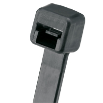 Cable Tie, 5.6"L (142mm), Miniature, Nylon, Black Cable Tie, 5.6"L (142mm), Miniature, Nylon, Black