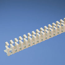 Slotted Duct, Polypropylene,25X25X500mm,LG