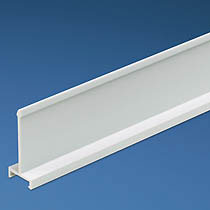 Solid Duct Divider Wall, PVC, 2"H X 6'
