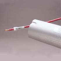 LS3E, Heat Shrink Tubing, Polyolefin, 0.50"Wx0.25"H, BL/WH LS3E, Heat Shrink Tubing, Polyolefin, 0.50"Wx0.25"H, BL/WH