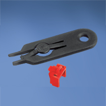 Jack Module Blockout Device, 10 blockouts (Red) and 1 removal... Jack Module Blockout Device, 10 blockouts (Red) and 1 removal...