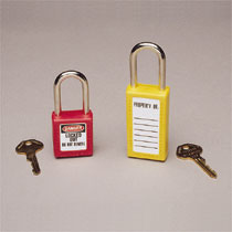 Xenoy Padlock, 1.50" Body, Yellow