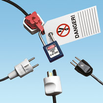 Global Plug Lockout Device for 220 - 240 Volt AC/Industrial P... Global Plug Lockout Device for 220 - 240 Volt AC/Industrial P...