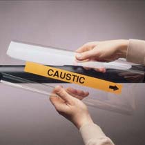 Pre-Coiled Clear Snap-on Markers, Polyester, 13"L(0.75"-2.25"...