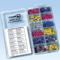 Terminal Kit Without Crimp Tool, Plastic Box