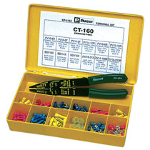 Terminal Kit With Crimp Tool, Plastic Box