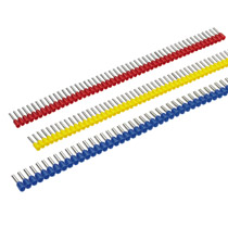 Insulated Ferrules on Strips, single wire, 14 AWG (2.5mm), .3...