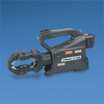 Battery Powered Hydraulic Crimping Tool, Die Type, 15 Ton