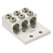 Aluminum Mechanical Lug, 4 Hole, 3 Barrel, 350 - 800 kcmil, 1...