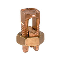 Split Bolt, Copper, #4 STR - 1/0 STR AWG