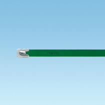 MLT Tie, Alum, Heavy, 14.3" (362mm), .012" (.03mm) thk, Green MLT Tie, Alum, Heavy, 14.3" (362mm), .012" (.03mm) thk, Green