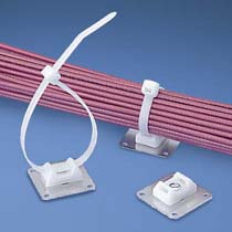 Cable Tie Mount, Swivel, Epoxy, 1.13"x1.13" (28.7mm x 28.7mm)
