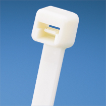 Cable Tie, 14.6"L (371mm), Light-Heavy, Flame Retardant, Ivory