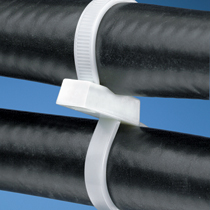 Double Loop Tie, 11.8"L (300mm), Standard, Nylon, Natural