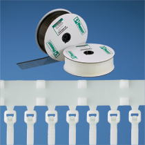 Cable Ties on Reel, 4.0"L (102mm), Miniature, Nylon, Natural Cable Ties on Reel, 4.0"L (102mm), Miniature, Nylon, Natural