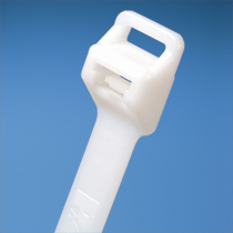 Cable Tie, 40.1"L (1019mm), Extra-Heavy, Nylon, Natural