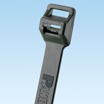 Cable Tie, 40.1"L (1019mm), Extra-Heavy, Weather Resistant, Blac
