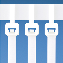 Cable Ties on Reel, 8.1"L (206mm), Standard, Nylon, Natural
