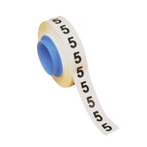 Pre-Printed Marker Tape Refills, Polyester, 8' roll, 1 roll o... Pre-Printed Marker Tape Refills, Polyester, 8' roll, 1 roll o...