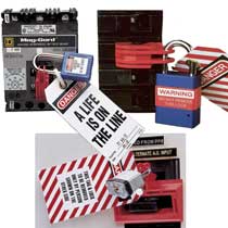 Circuit Breaker Lockout Devices Kit (1 each PSL-CBL, CBNT, CB... - Click Image to Close