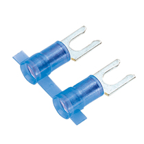 Locking Fork Terminal, funnel entry, nylon insulated, 16 - 14... Locking Fork Terminal, funnel entry, nylon insulated, 16 - 14...