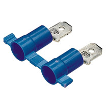 Metric Male Disconnect, vinyl barrel insulated, 1.5 - 2.5mm