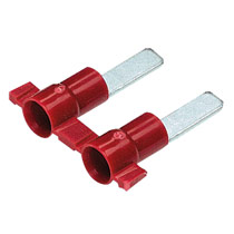 Metric Male Blade Adapter, vinyl insulated, .5 - 1.5mm