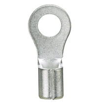 Ring Terminal, non-insulated, 14 - 10 AWG, 3/8" stud size