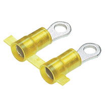 Ring Terminal, heavy duty, nylon insulated, 16 - 12 AWG, #10 ... Ring Terminal, heavy duty, nylon insulated, 16 - 12 AWG, #10 ...