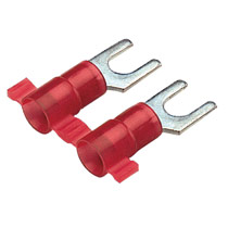 Metric Fork Terminal, nylon insulated, .5 - 1.5mm