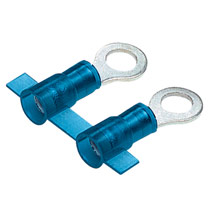 Ring Terminal, narrow tongue, nylon insulated, 16 - 14 AWG, #... Ring Terminal, narrow tongue, nylon insulated, 16 - 14 AWG, #...