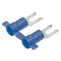 Locking Fork Terminal, wide tongue, vinyl insulated, 16 - 14 ... Locking Fork Terminal, wide tongue, vinyl insulated, 16 - 14 ...